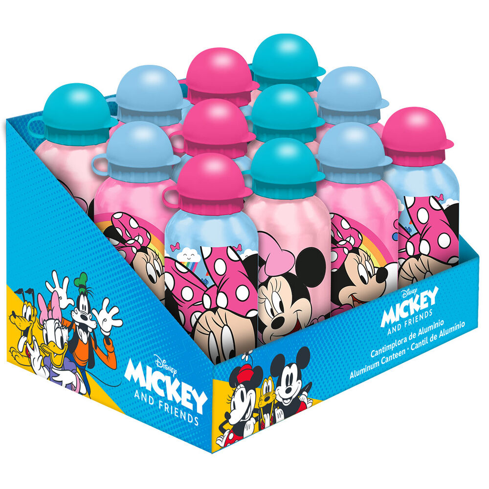 Cantimplora surtido aluminio Minnie Disney 500ml