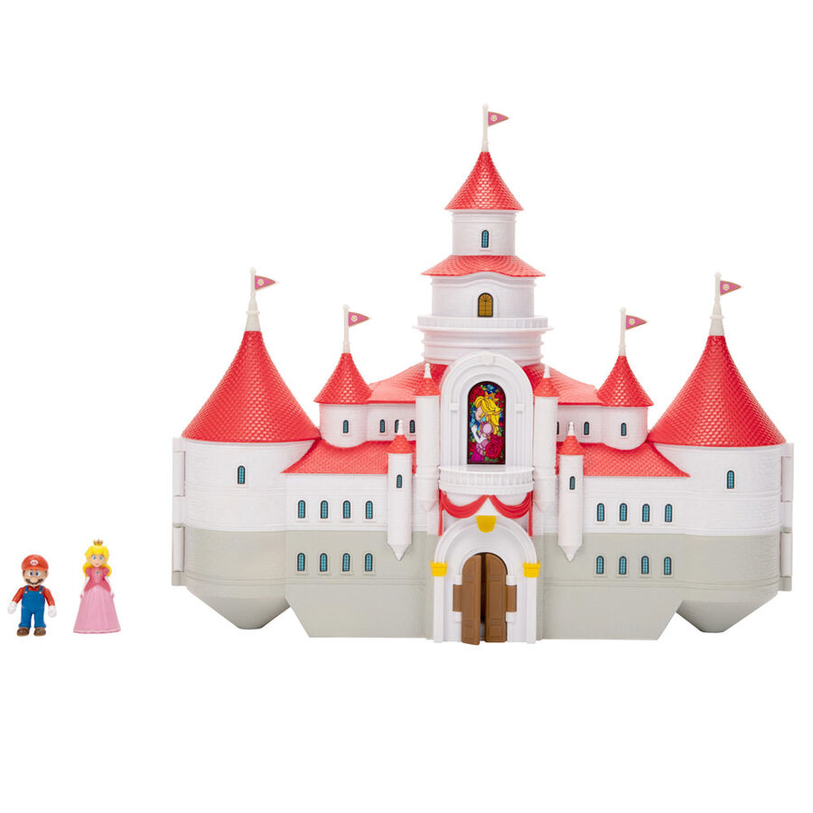 Playset Castillo del Reino Champión + 2 figuras Super Mario Bros
