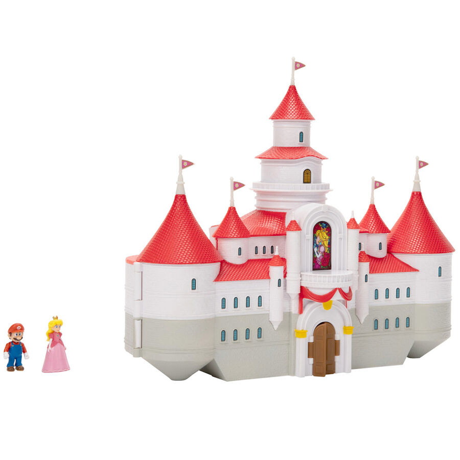 Playset Castillo del Reino Champión + 2 figuras Super Mario Bros