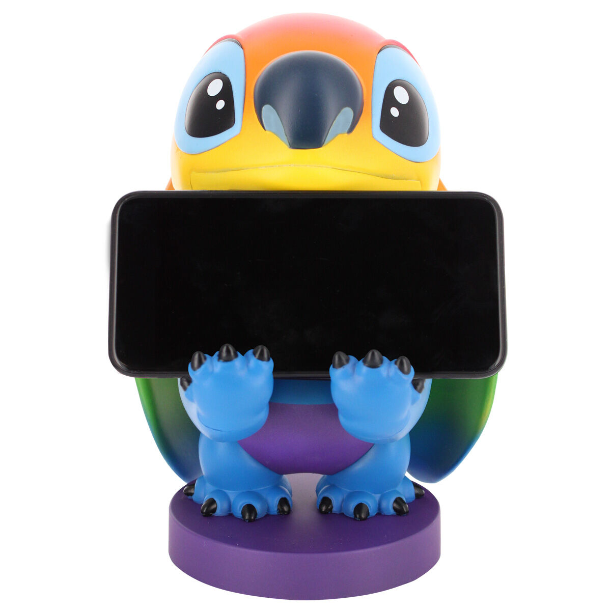 Cable Guy soporte sujecion figura Rainbow Stitch Disney 20cm - Imagen 4