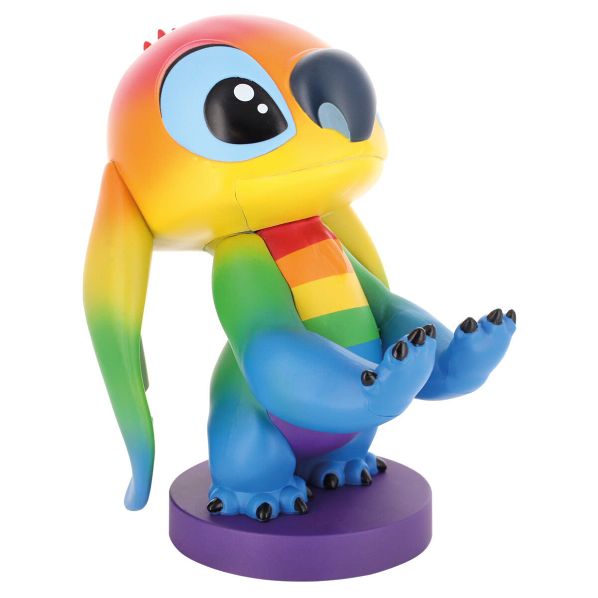Cable Guy soporte sujecion figura Rainbow Stitch Disney 20cm - Imagen 5