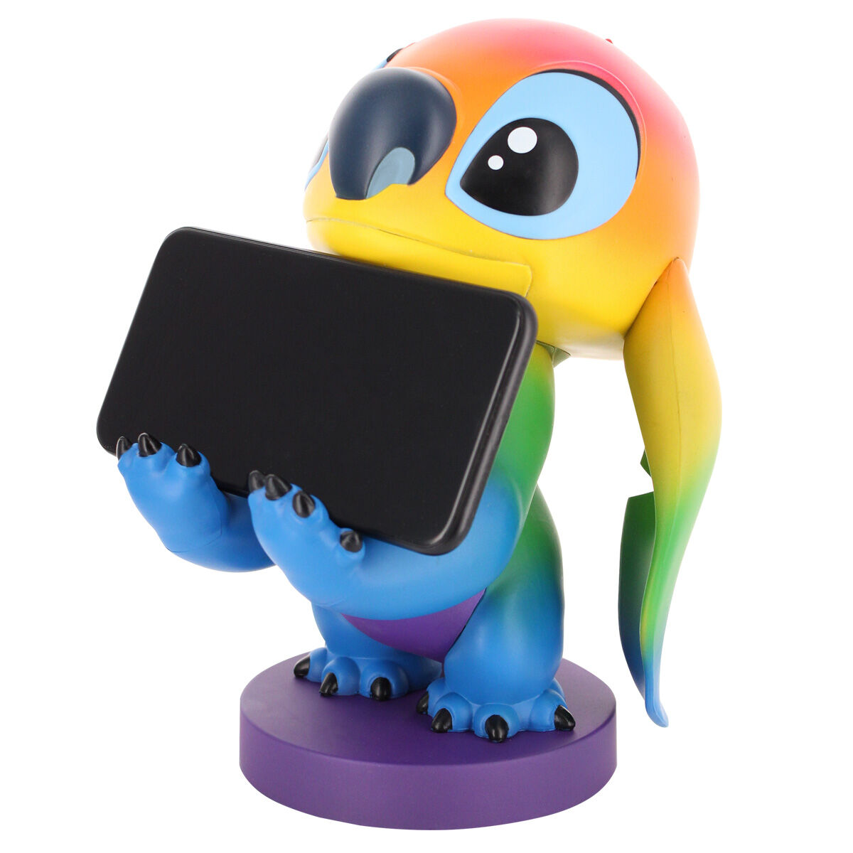 Cable Guy soporte sujecion figura Rainbow Stitch Disney 20cm - Imagen 7