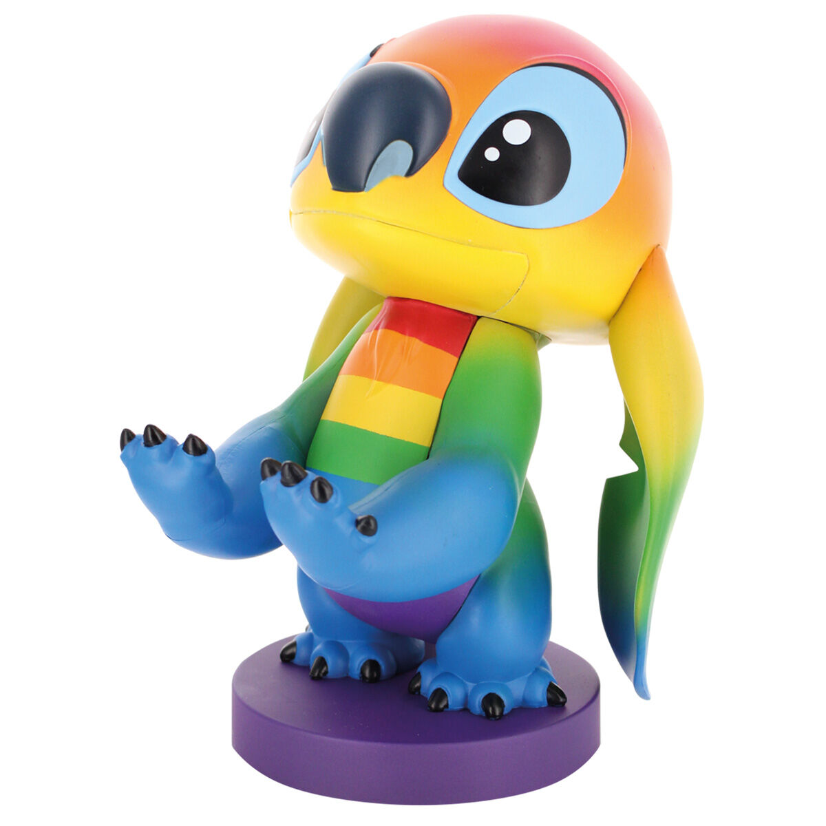 Cable Guy soporte sujecion figura Rainbow Stitch Disney 20cm - Imagen 9