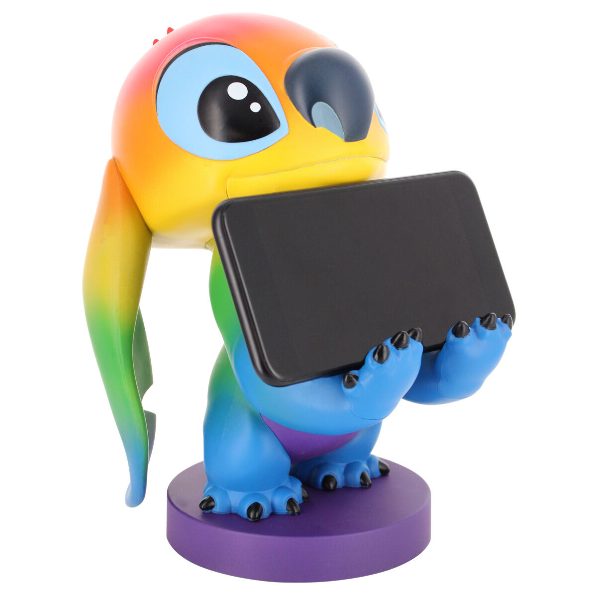 Cable Guy soporte sujecion figura Rainbow Stitch Disney 20cm - Imagen 12