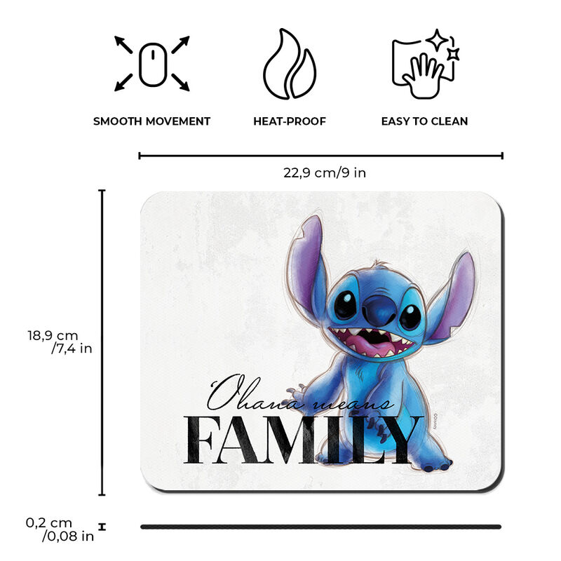 Alfombrilla raton Stitch Disney