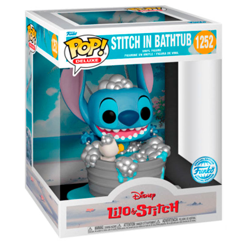 Figura POP Deluxe Disney Lilo & Stitch - Stitch in Bathtub Exclusive