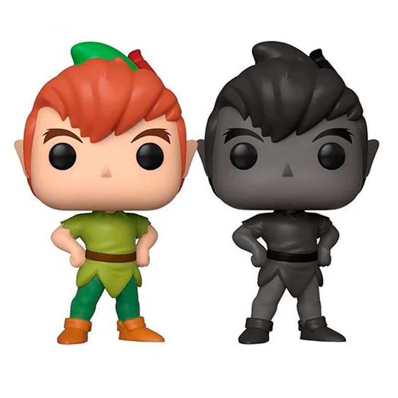 Blister 2 figuras POP Disney Peter Pan – Peter Pan & Peter Pans Shadow Exclusive