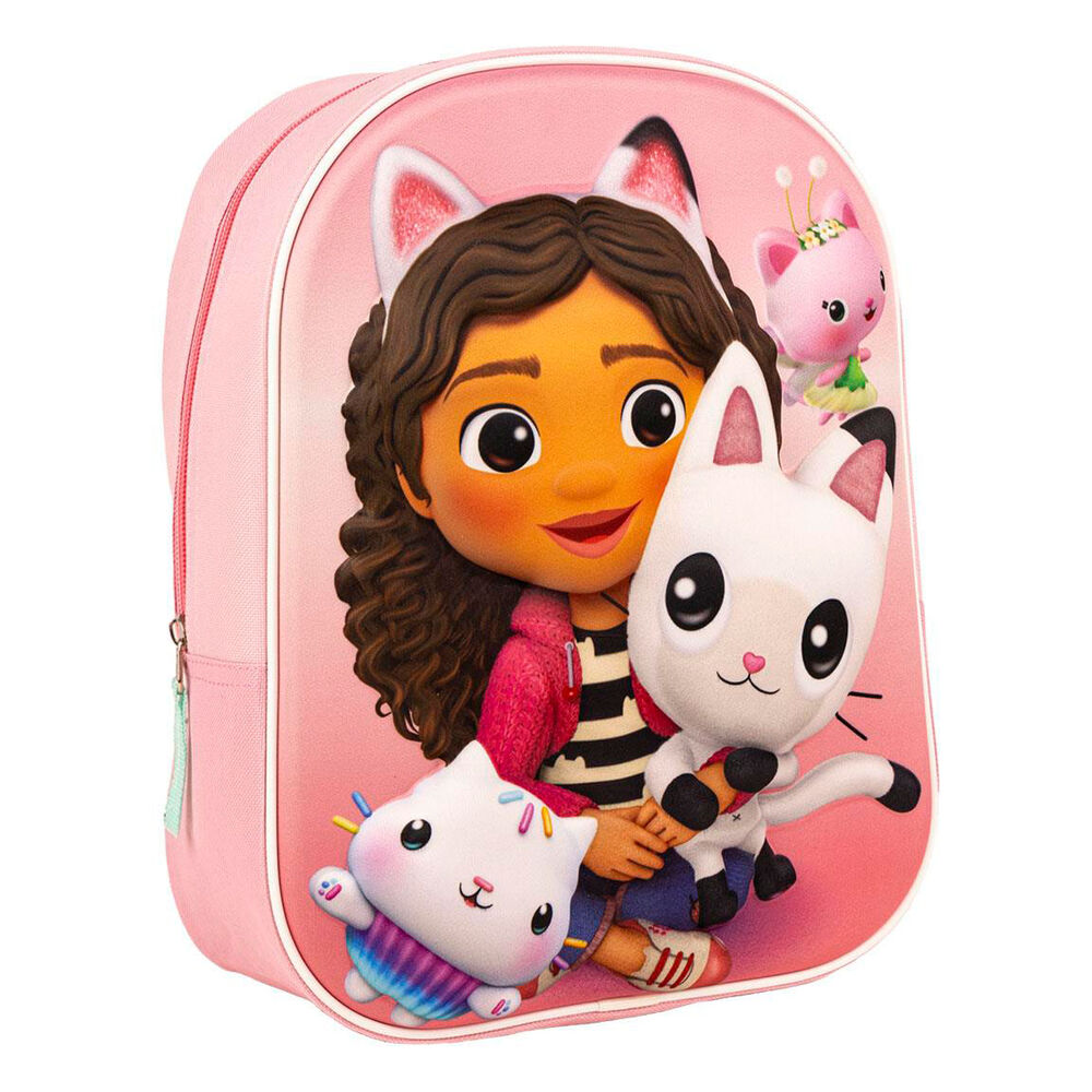 Mochila 3D La Casa de Muñecas de Gabby 31cm