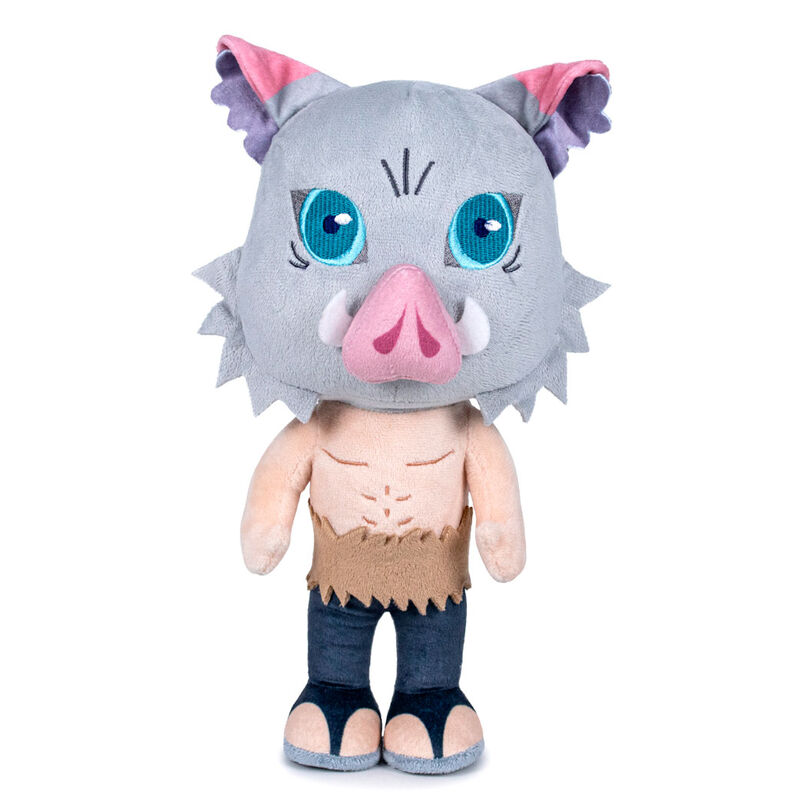 Peluche Inosuke Hashibira Demon Slayer Kimetsu no Yaiba 27cm