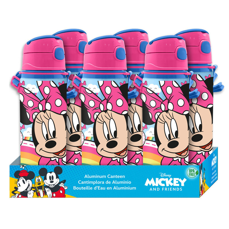 Cantimplora aluminio Minnie Disney 600ml