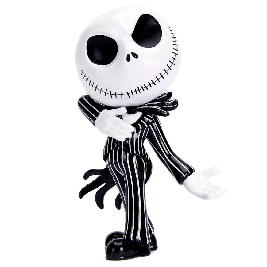 Figura metalfigs Jack Skellington Pesadilla Antes de Navidad 10cm