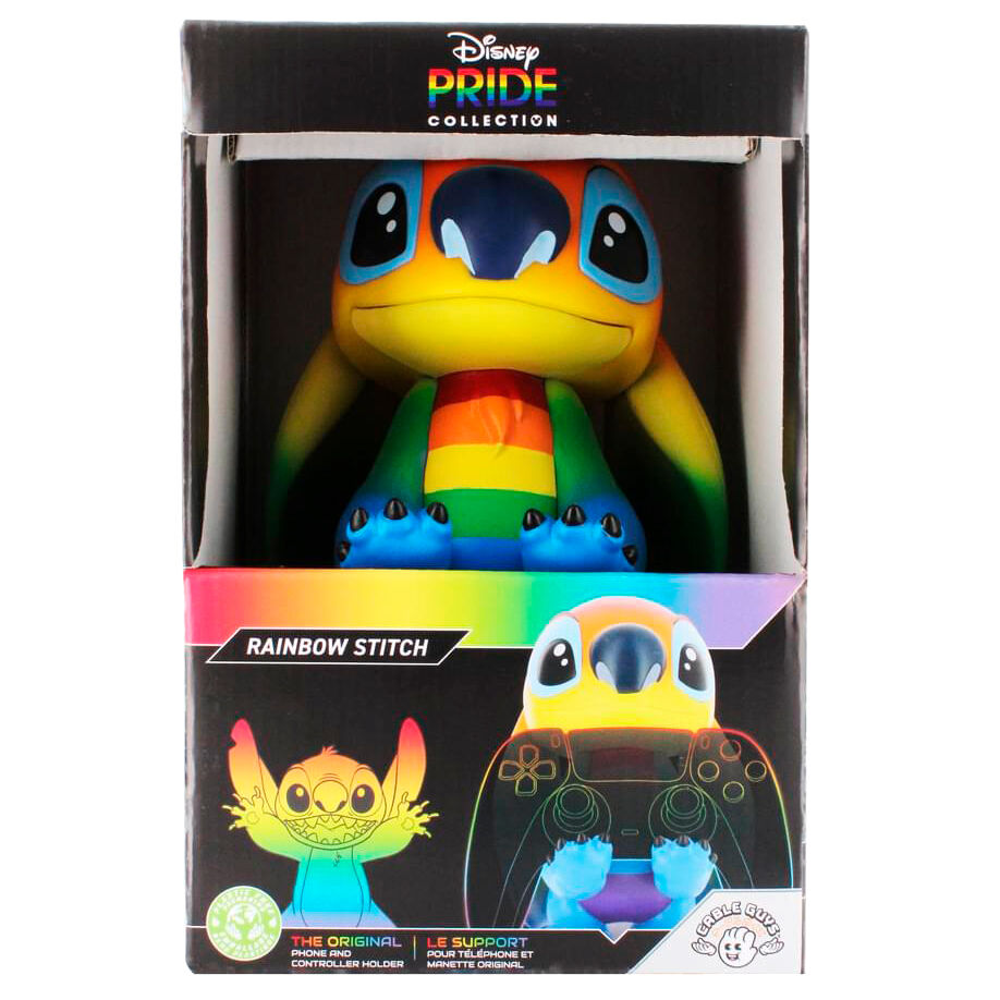 Cable Guy soporte sujecion figura Rainbow Stitch Disney 20cm - Imagen 15