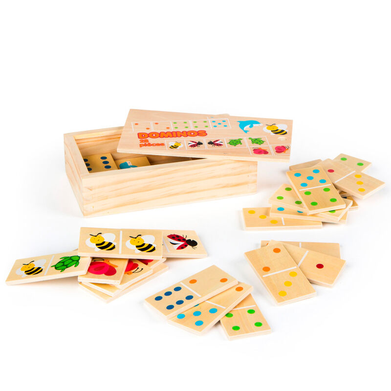 Domino Animales madera 29pzs