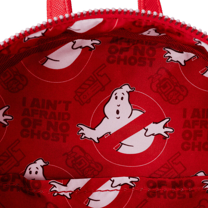 Mochila Logo Glow Ghostbusters Loungefly 26cm - Imagen 5