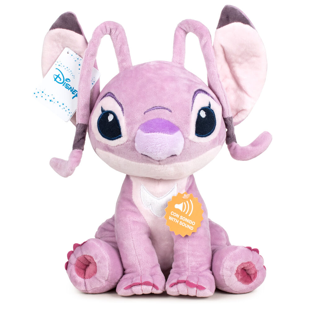 Peluche Angel Stitch Disney soft 40cm