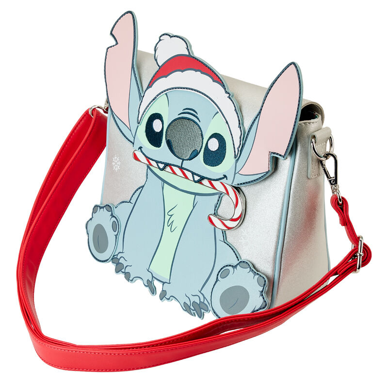 Bolso glitter Holiday Stitch Disney Loungefly - Imagen 3