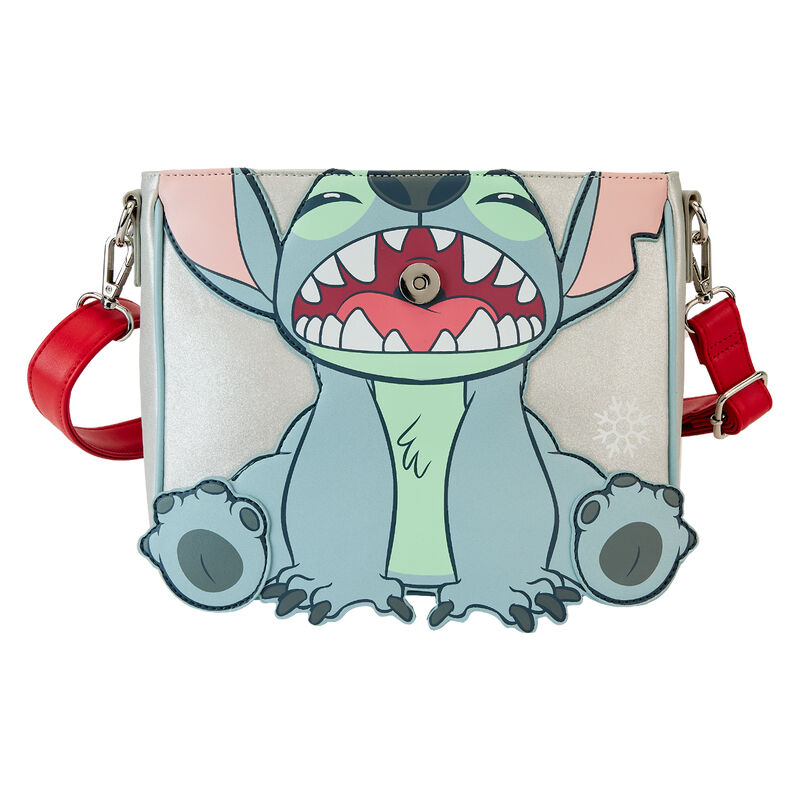 Bolso glitter Holiday Stitch Disney Loungefly - Imagen 5