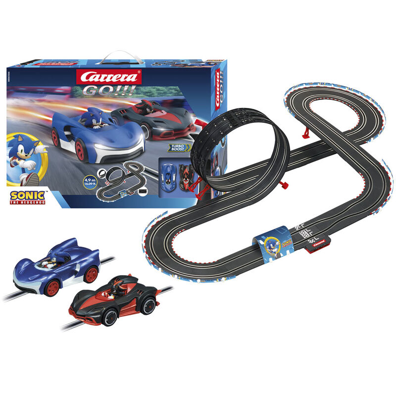 Circuito carreras Sonic + Shadow Sonic the Hedgehog Carrera GO!!!