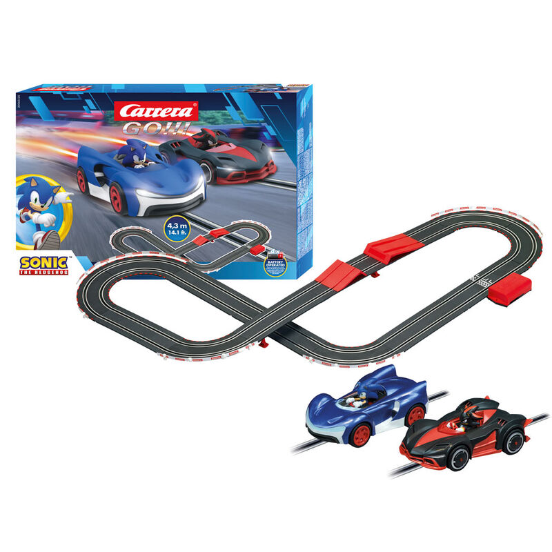 Circuito carreras Sonic + Shadow Sonic the Hedgehog Carrera GO!!!