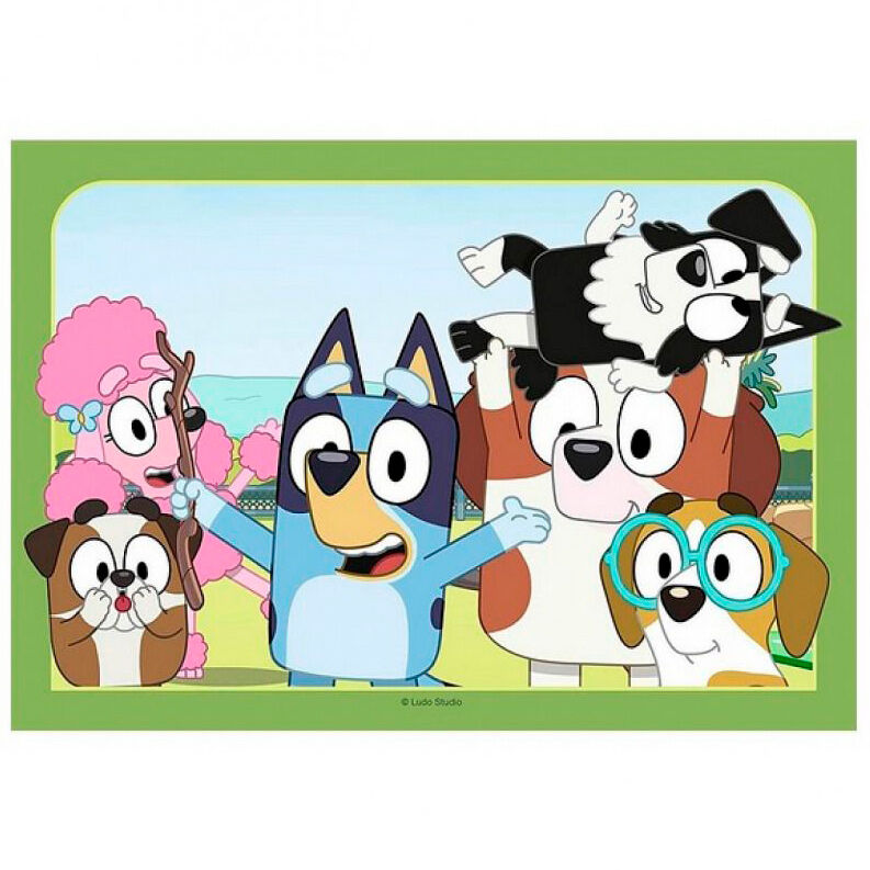Puzzle Bluey 2×12 pzs