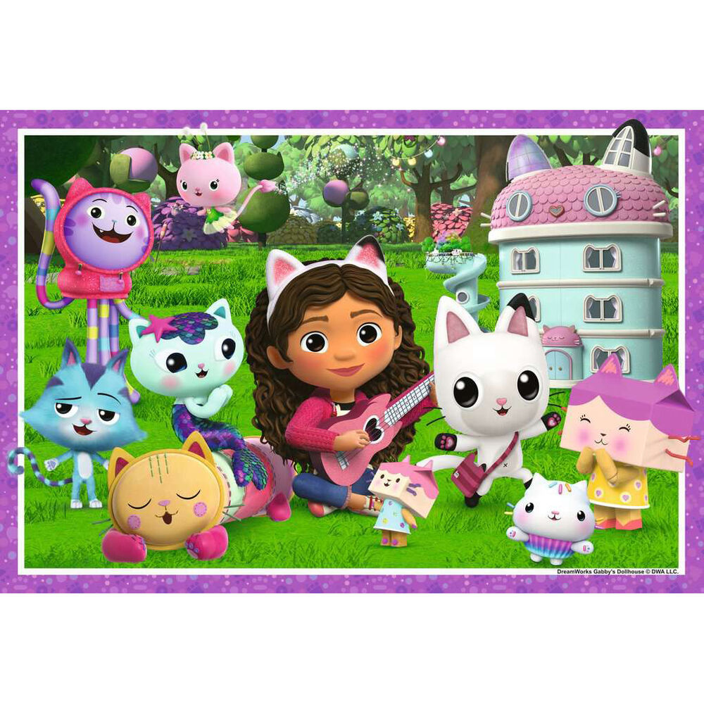 Puzzle La Casa de Muñecas de Gabby 35pzs
