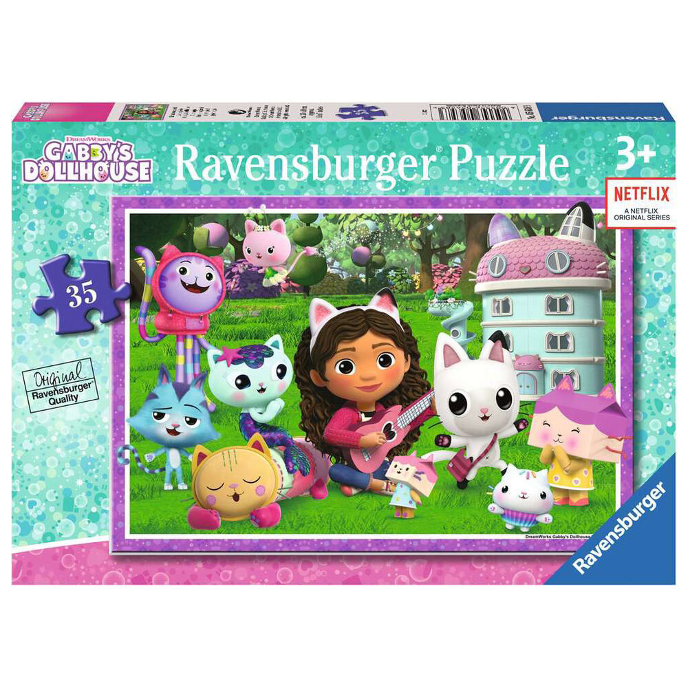 Puzzle La Casa de Muñecas de Gabby 35pzs