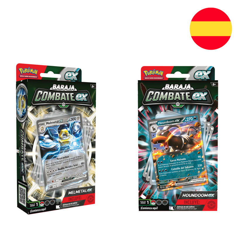 Baraja cartas Pokemon español surtido