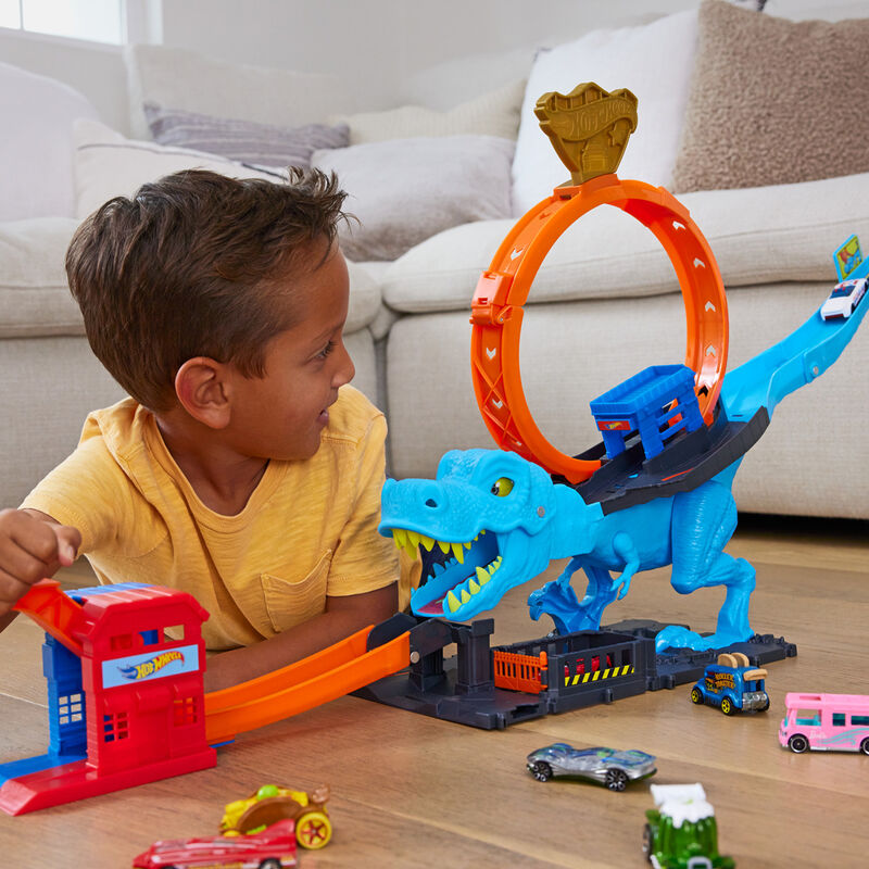 Pista Mordida de T-Rex Hot Wheels - Imagen 3
