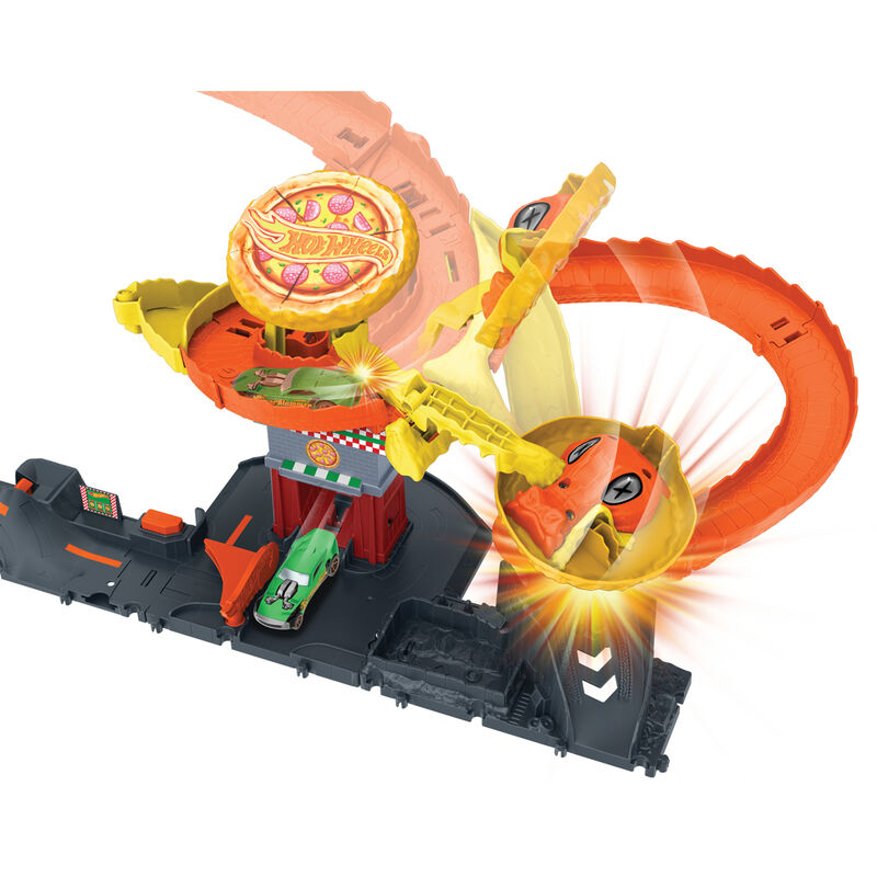 Pista Pizza Slam Ataque de Cobra Hot Wheels - Imagen 4
