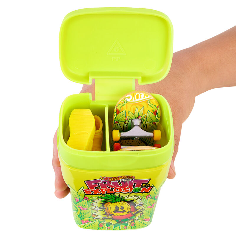 Caja chicles + 2 monopatines Skate Hot Wheels - Imagen 4