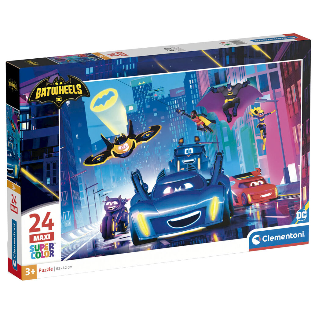 Puzzle maxi Batwheels DC Comics 24pzs