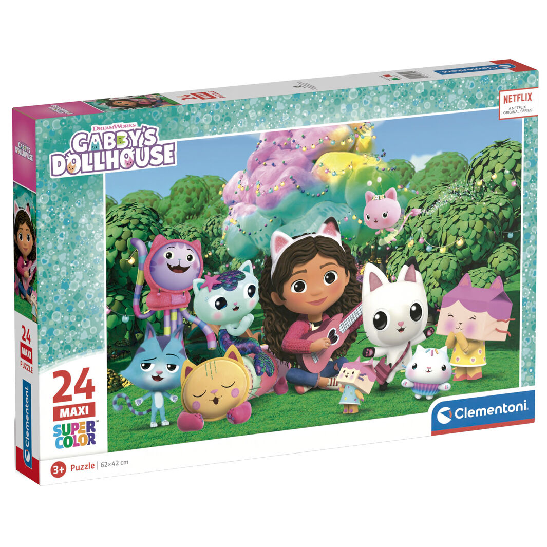 Puzzle maxi La Casa de Muñecas de Gabby 24pzs