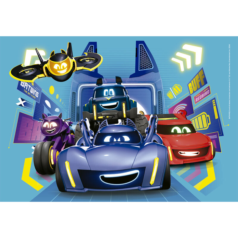 Puzzle Batwheels DC Comics 2x60pzs