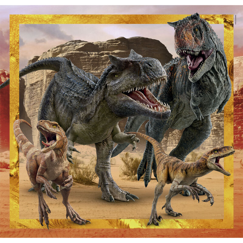 Puzzle Jurassic World 3x48pzs
