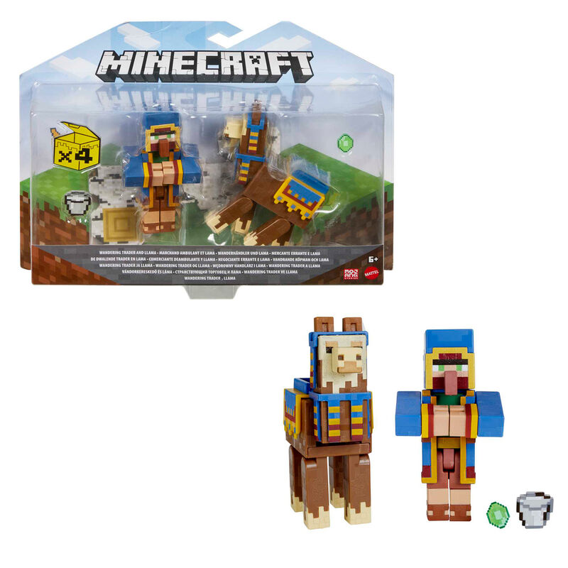 Blister 2 figuras Minecraft 8cm surtido - Imagen 5