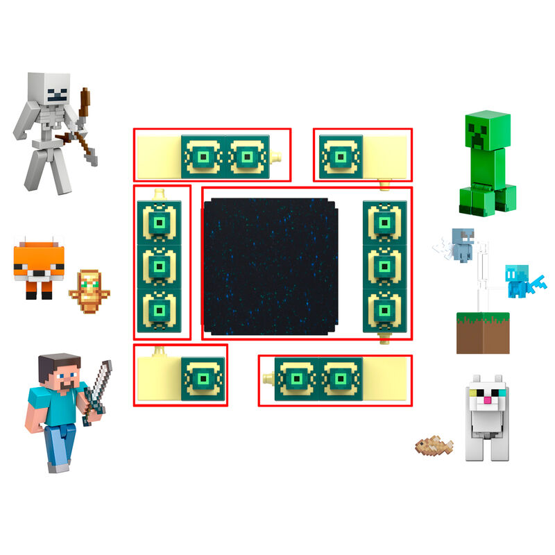 Figura Minecraft 8cm surtido - Imagen 5