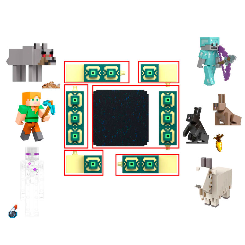 Figura Minecraft 8cm surtido - Imagen 6