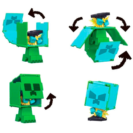 Figura intercambiable Minecraft 9,5cm surtido - Imagen 8