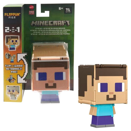 Figura intercambiable Minecraft 9,5cm surtido - Imagen 14
