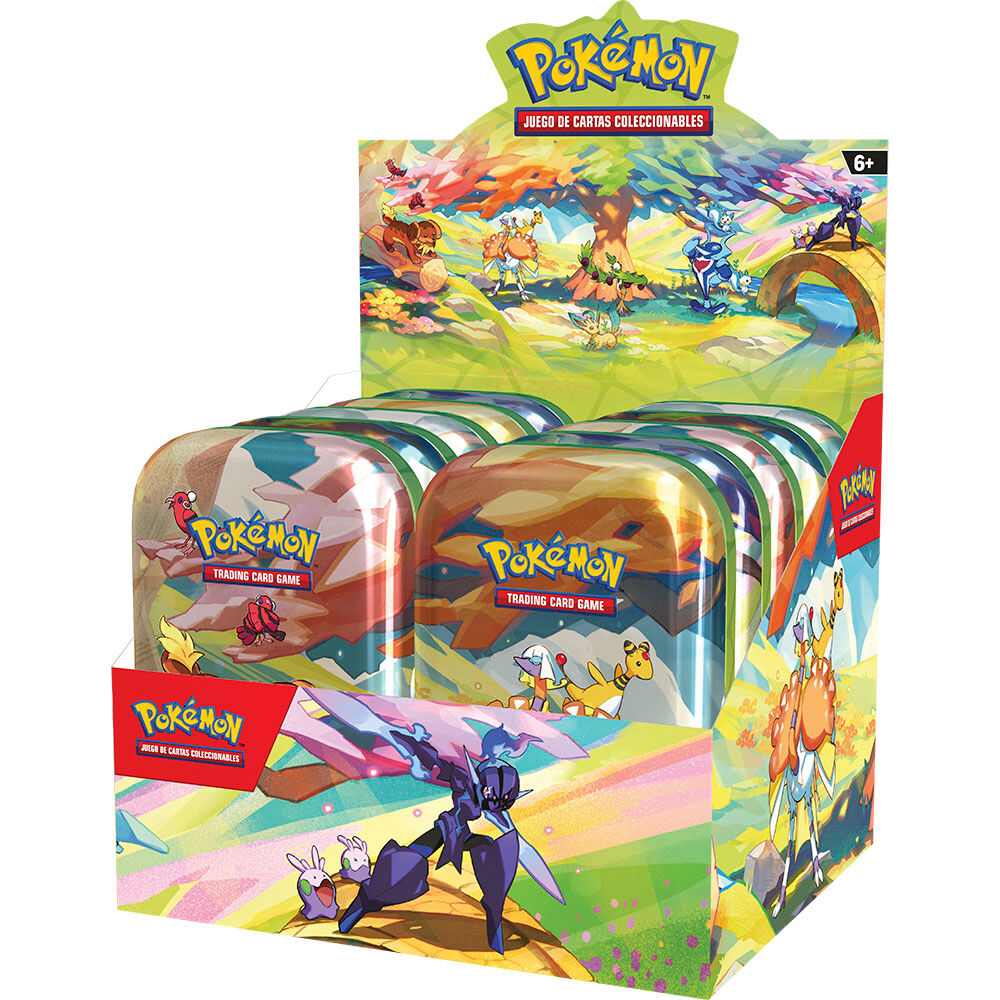 Mini lata cartas Pokemon español