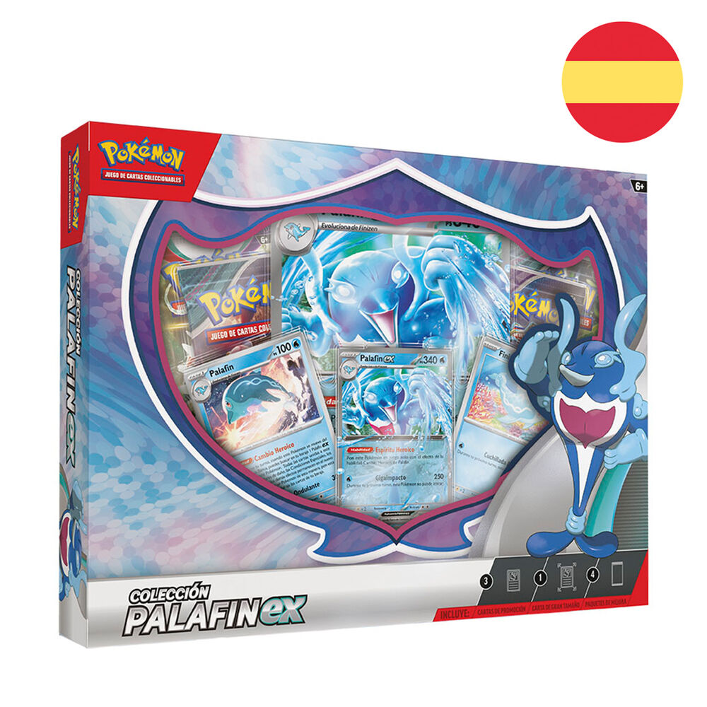 Blister cartas Pokemon PalafinEX Español