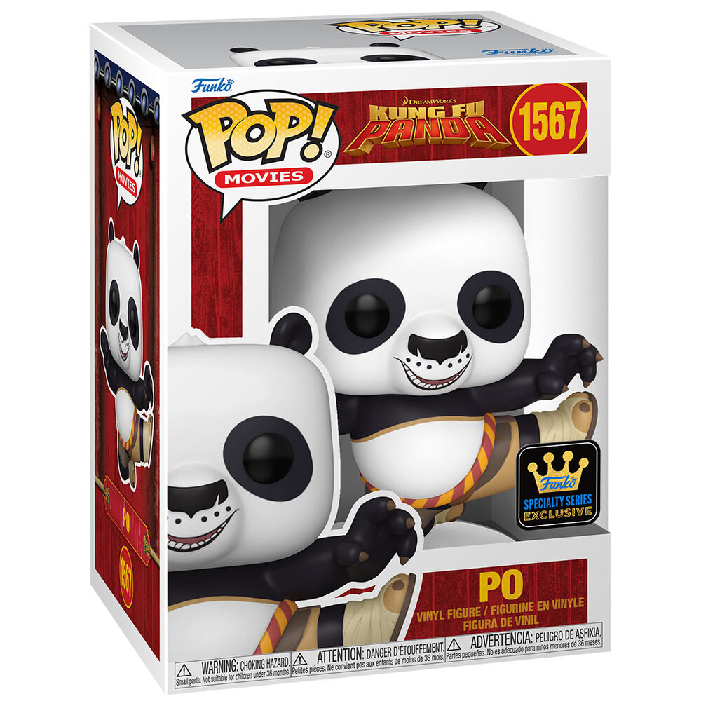 Figura POP Kung Fu Panda PO Exclusive 5 + 1 Chase
