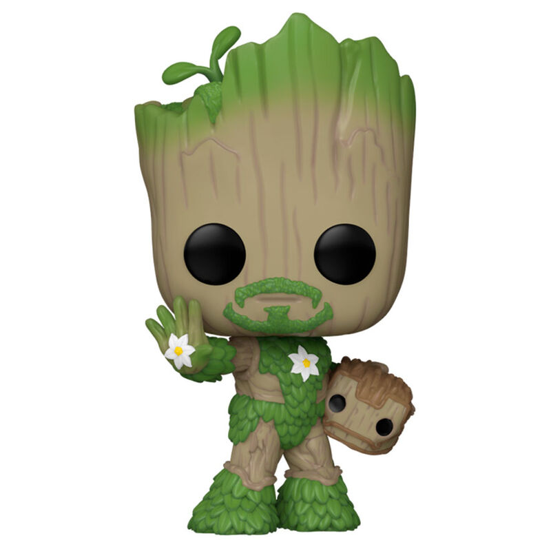 Figura POP Marvel We Are Groot – Groot as Iron Man