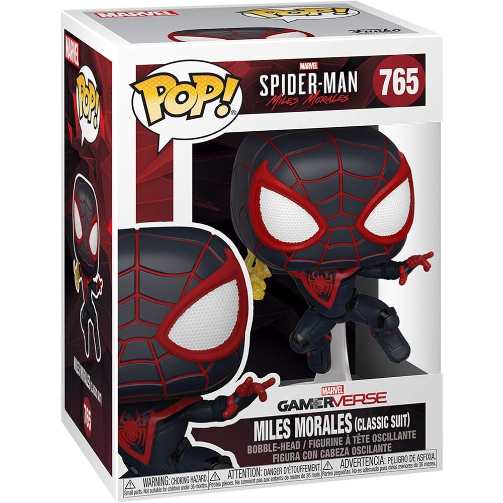 Figura POP Spiderman Miles Morales – Miles Morales Classic Suit
