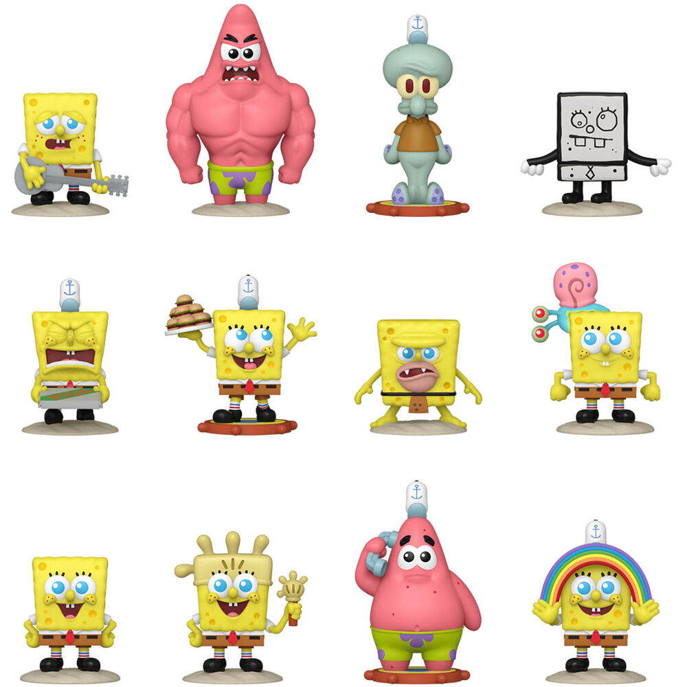 Figura Mystery Mini Bob Esponja surtido