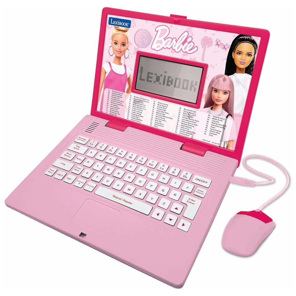 Ordenador portatil educativo Barbie