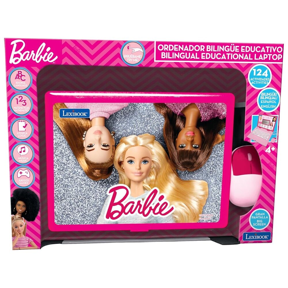 Ordenador portatil educativo Barbie