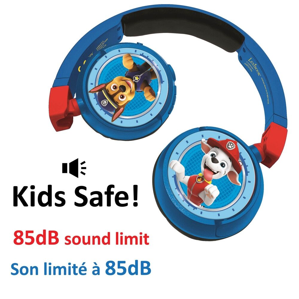Auriculares inalambricos para niños Patrulla Canina Paw Patrol - Imagen 6
