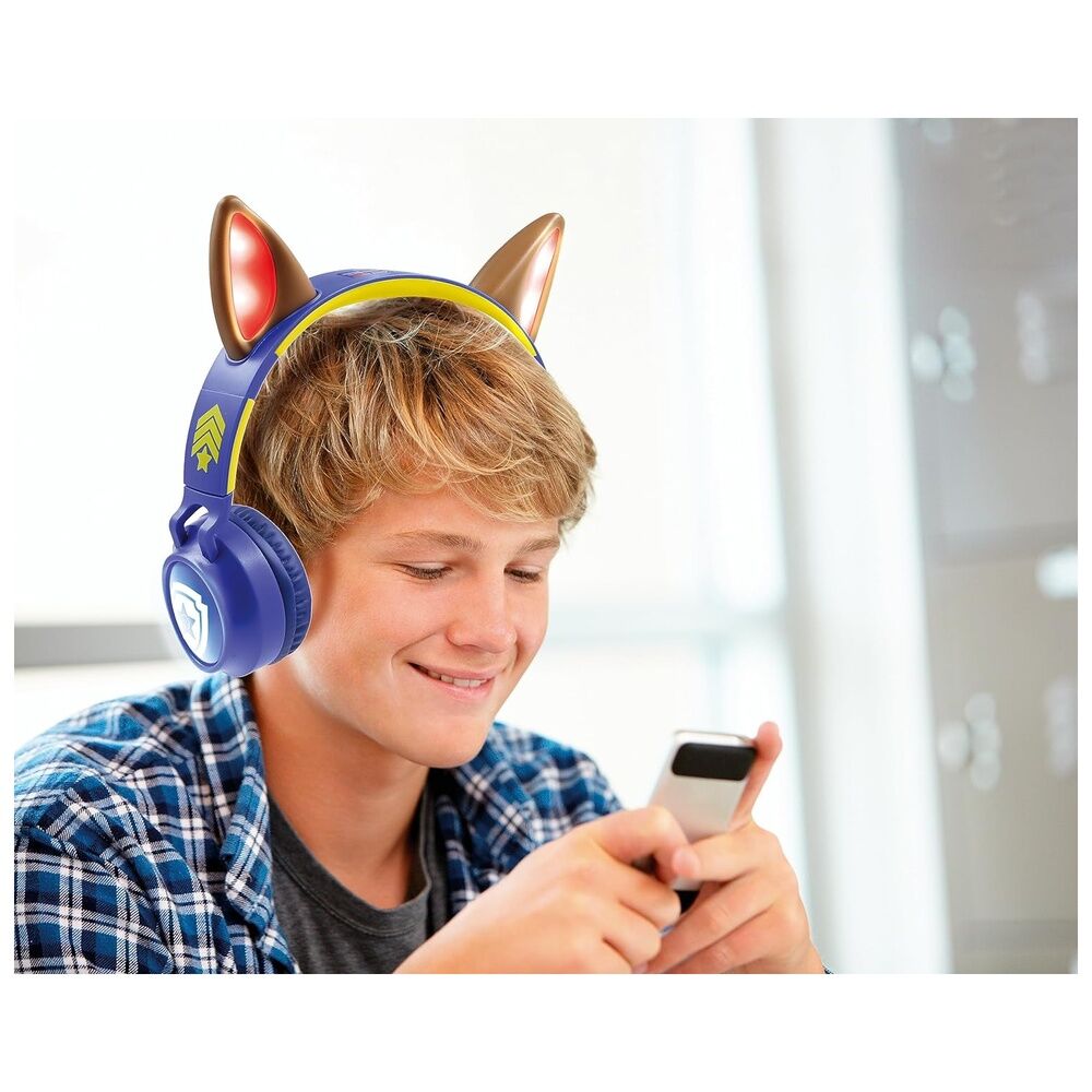 Auriculares inalambricos luminosos Bluetooth Patrulla Canina Paw Patrol - Imagen 5