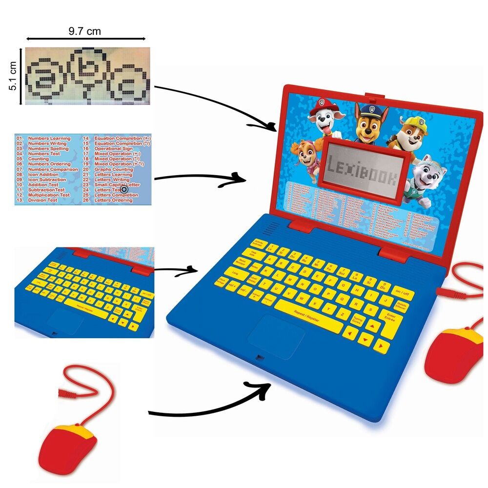 Ordenador portatil educativo Patrulla Canina Paw Patrol - Imagen 8